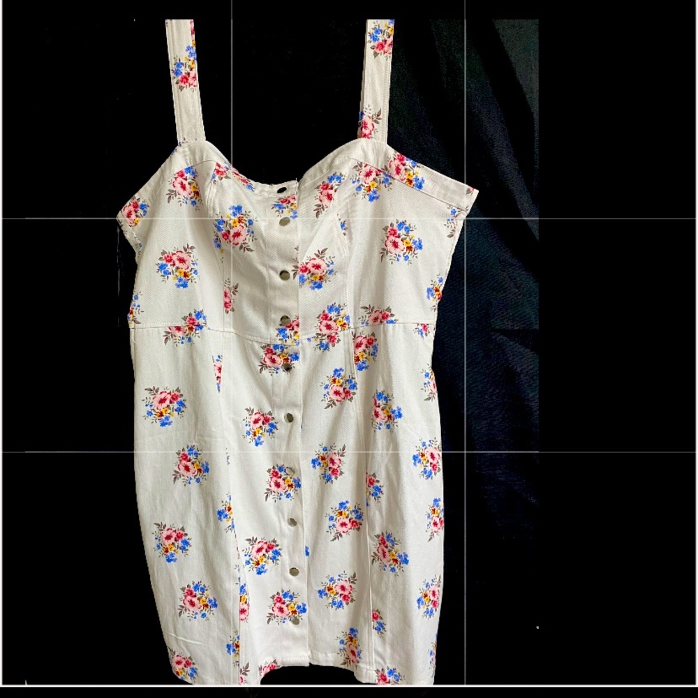 Button up dress
